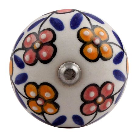 Mustard Red Tiny Ceramic Wine Stopper (Pack Of One Piece)